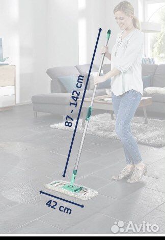 Швабра Profi c телескопической ручкой и насадкой