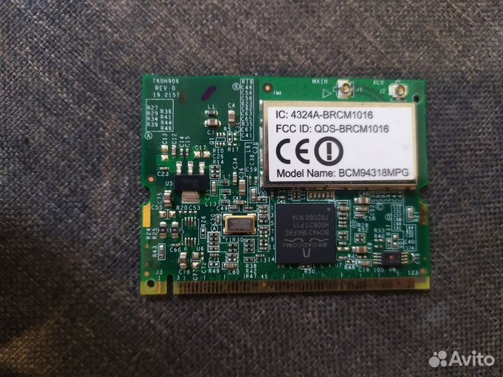 Модуль Wi-Fi BCM94318MPG Mini PCI-E HMC