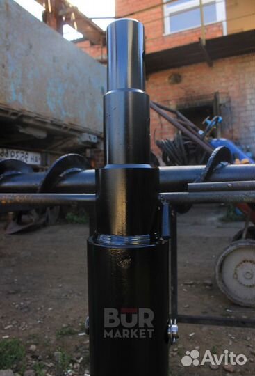 Переходник для монтажа винтовых свай hammer