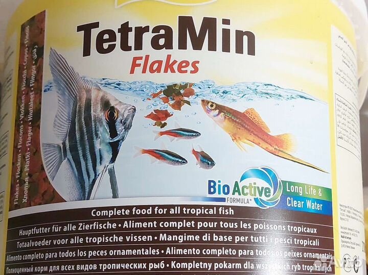 Корм для аквариумных рыбок