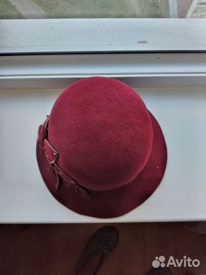 Шляпа фетровая женская