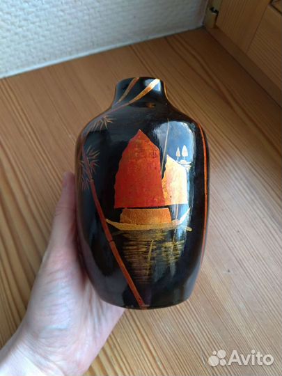 Шкатулка, ваза, СССР, Вьетнам