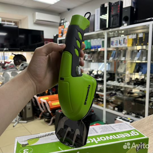 Кусторез greenworks 3.6v