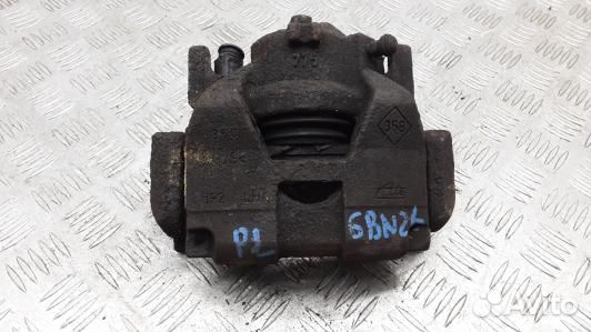 Суппорт тормозной передний левый renault laguna 3