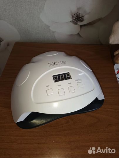 Лампа маникюрная для сушки гель лака SUN