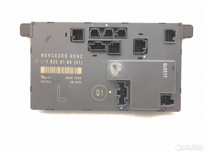 Блок управления двери передний левый Mercedes-Benz