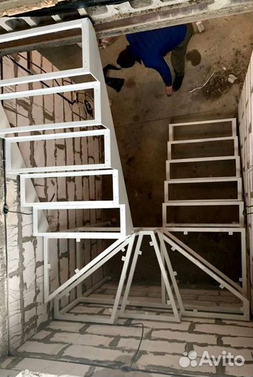 Уличная лестница под ключ