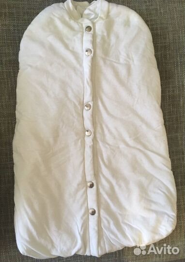 Конверт с коконом и шапочкой осень/весна