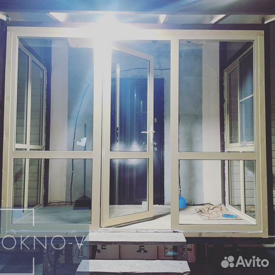 Веранда из алюминиевого профиля