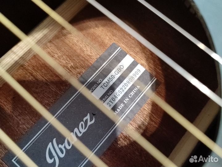 Ibanez TCM50- GBO электроакустическая гитара