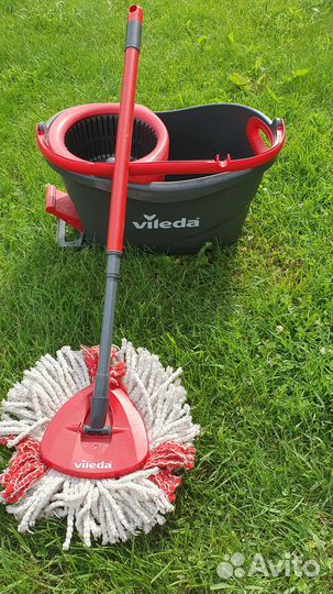 Ведро для мытья полов vileda с отжимом