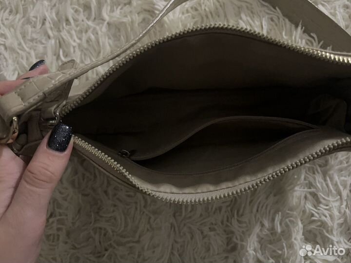 Сумка бежевая