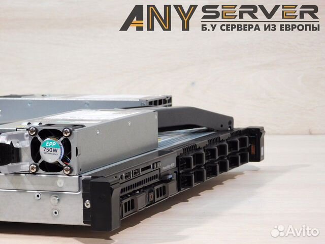 Сервер Dell R630 2x E5-2697v3 32Gb H730 8SFF