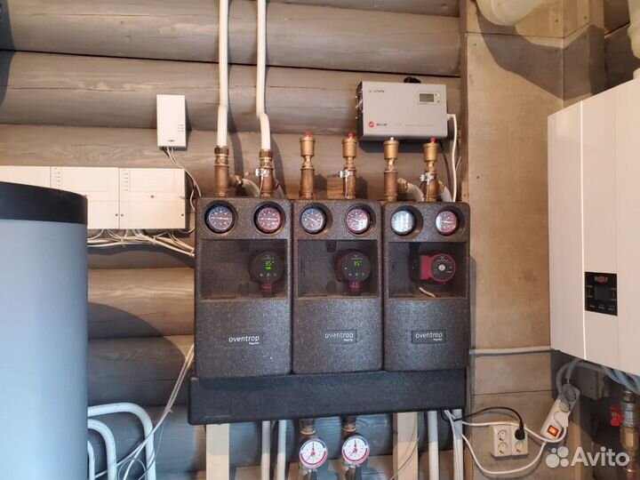 Монтаж отопления, водоснабжения, водооотведение