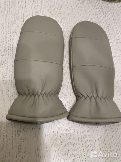 Кожаные варежки