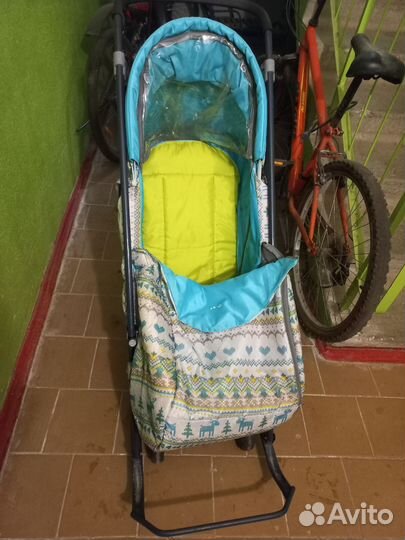 Санки коляска