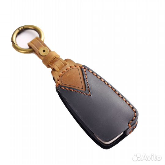 Чехол для выкидного ключа Ford (натуральная кожа)