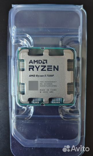 Ryzen 5 7500f новый