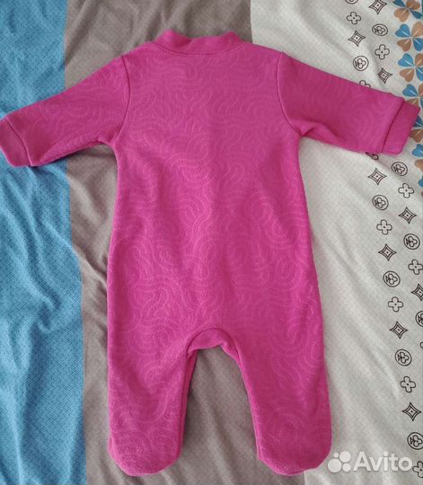 Комбинезон флисовый на девочку р. 68