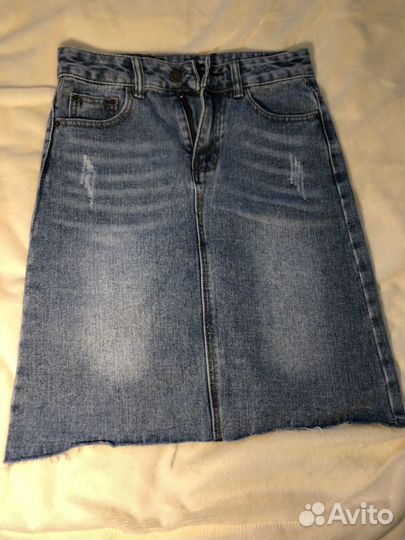 Юбка джинсовая новая