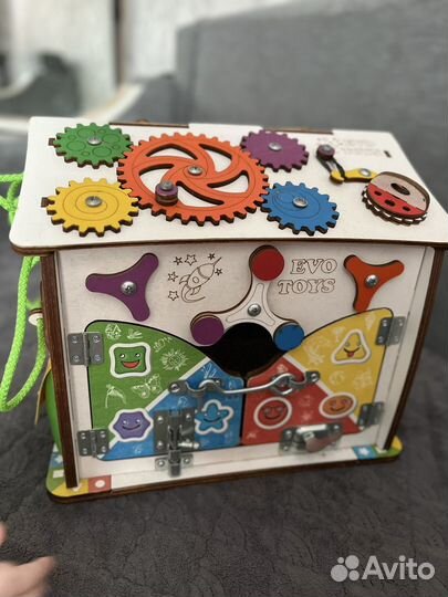 Бизиборд домик большой