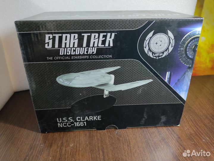 Star Trek Discovery модели eaglemoss Starship