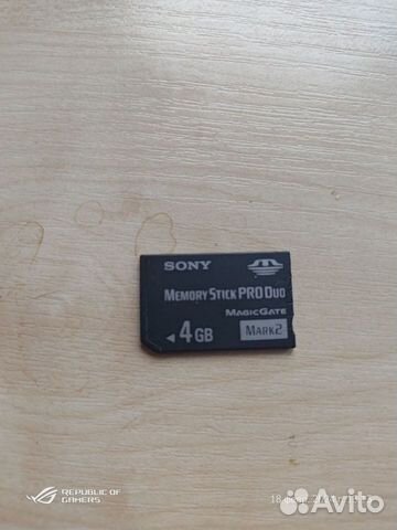 Карта памяти sony memory stick