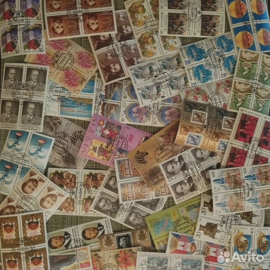 Марки СССР, 20 квартблоков без повторов