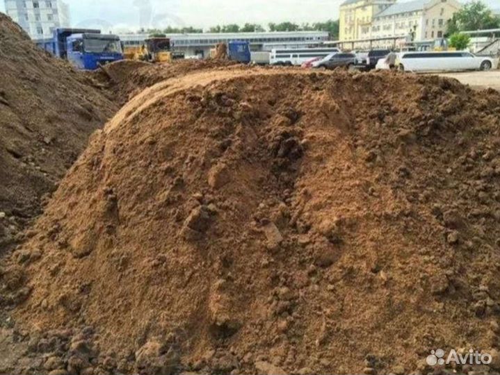 Земля котлованная для отсыпки участка