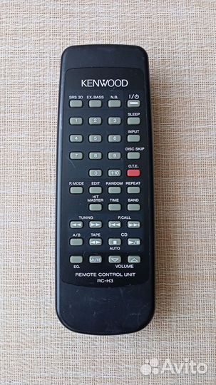 Kenwood RC-H3 (аудио пульт)