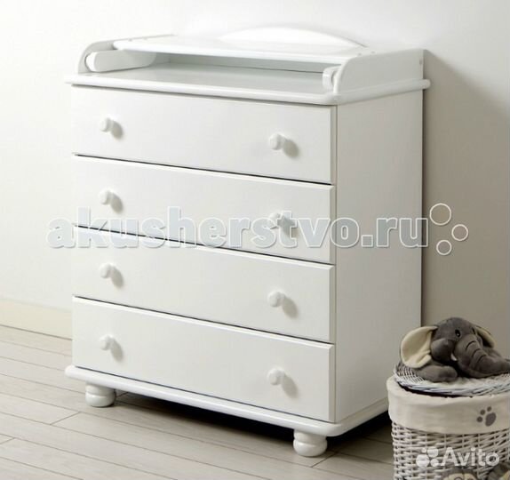 Комод Гандылян Аистенок пеленальный (4 ящичка)