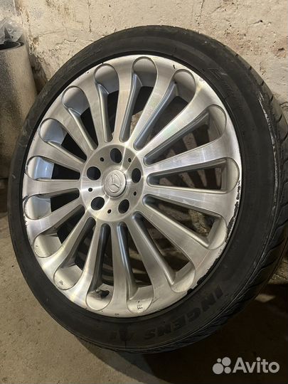 Диски R19 5*114.3 DIA 67.1 с резиной