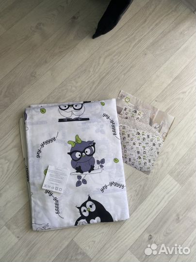 Детское постельное белье новое