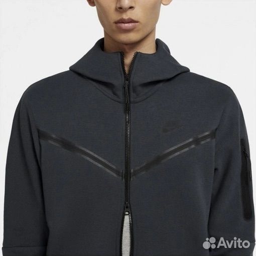 Толстовка (зип-худи) Nike Tech Fleece