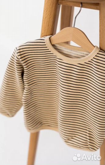 Лонгслив тельняшка 105-115