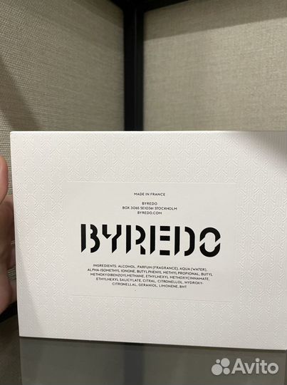 Парфюмерная вода byredo blanche 100 ml