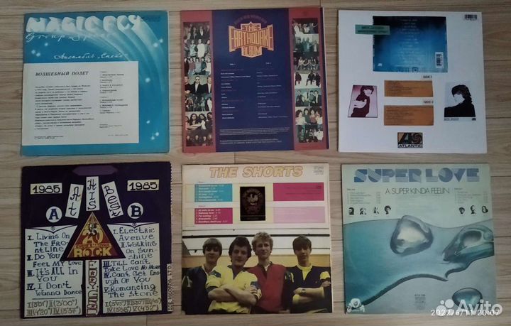 Лицензионный винил 80-90х