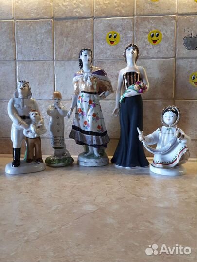Фарфоровые статуэтки СССР