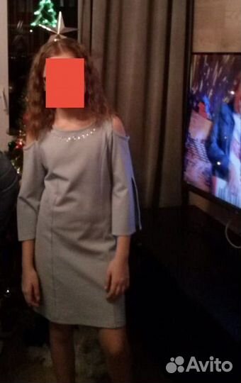 Платье для девочки 146