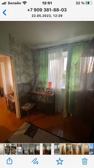 3-к. квартира, 56,5 м², 3/5 эт.