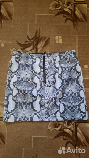 Кожаная юбка