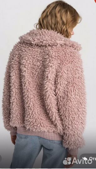 Куртка женская бомбер из шерсти