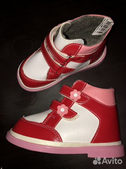 Ботинки детские для девочки новые
