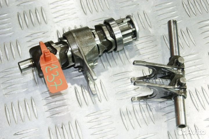 Вал копирный с вилками Kawasaki Vulcan 400, EN400