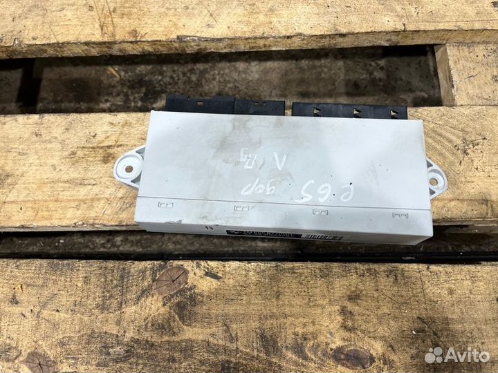 Блок управления передний левый Bmw 7 E66 N62B48