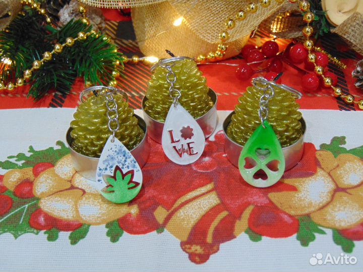 Брелок из эпоксидной смолы