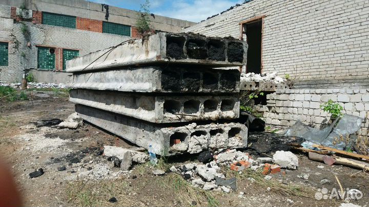 Продам плиты пустотки и блоки фундаментные