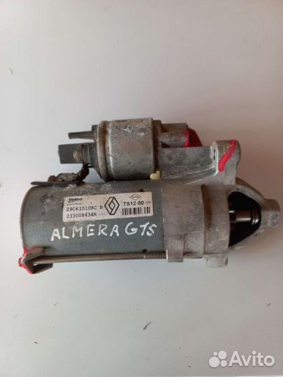 Стартер nissan almera g15