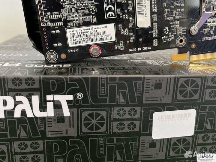 Видеокарта Palit Gtx1070Ti 8Gb 1070 1060 1050