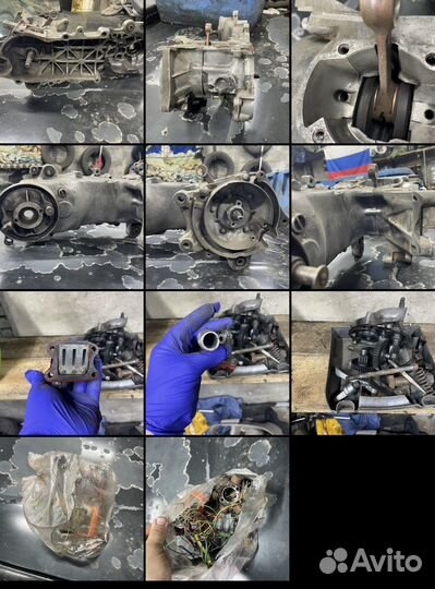 Запчасти на скутер honda dio, keeway